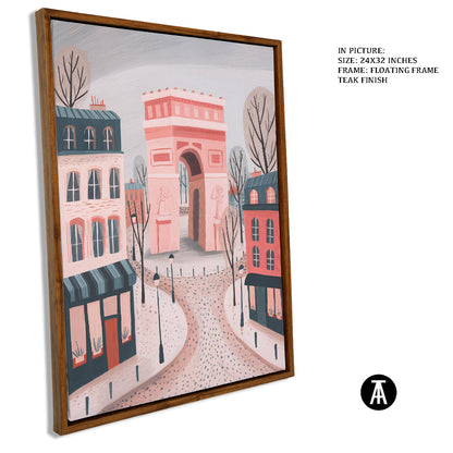 Artwork in Floating Frame