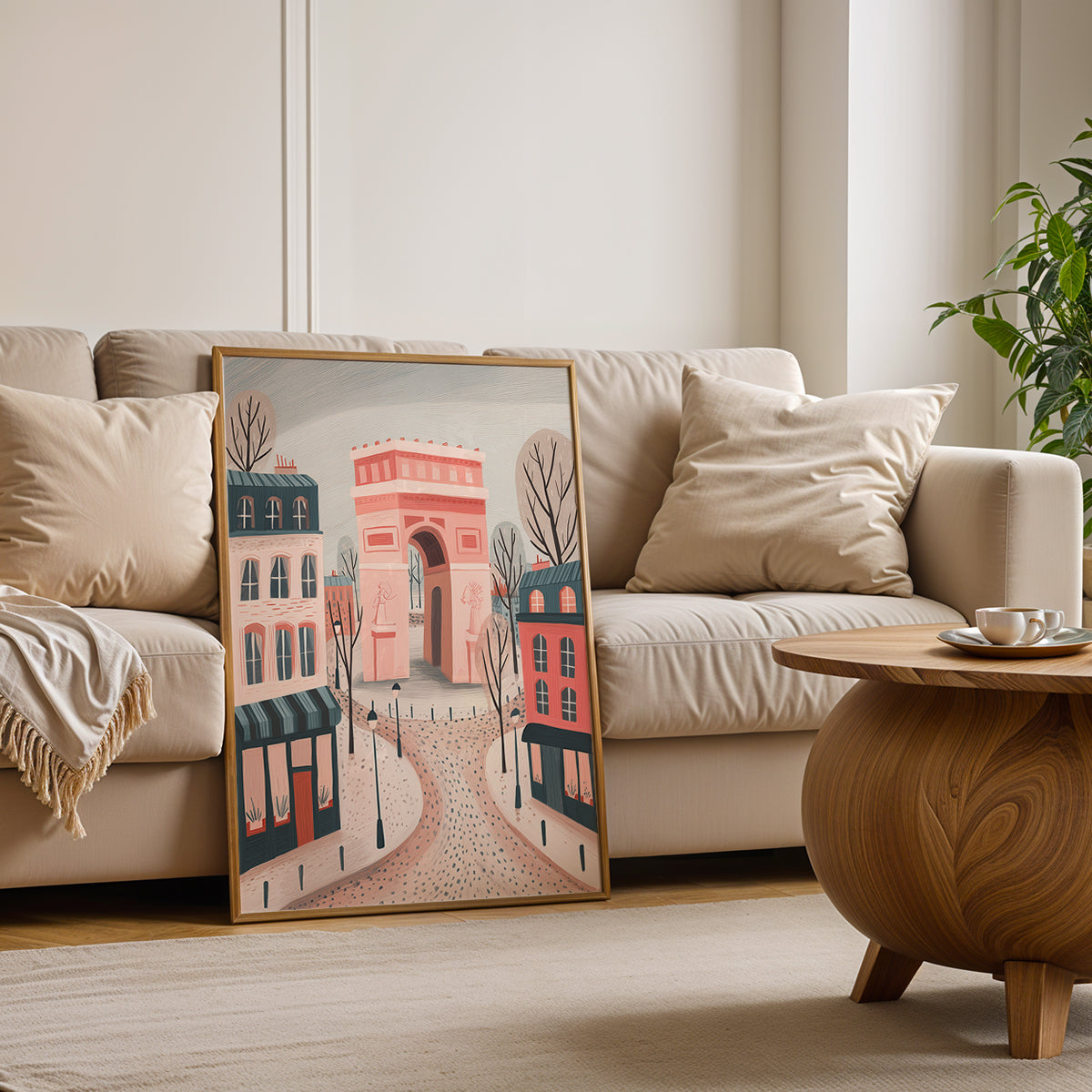 Canvas Art  in a Lifestyle Setting