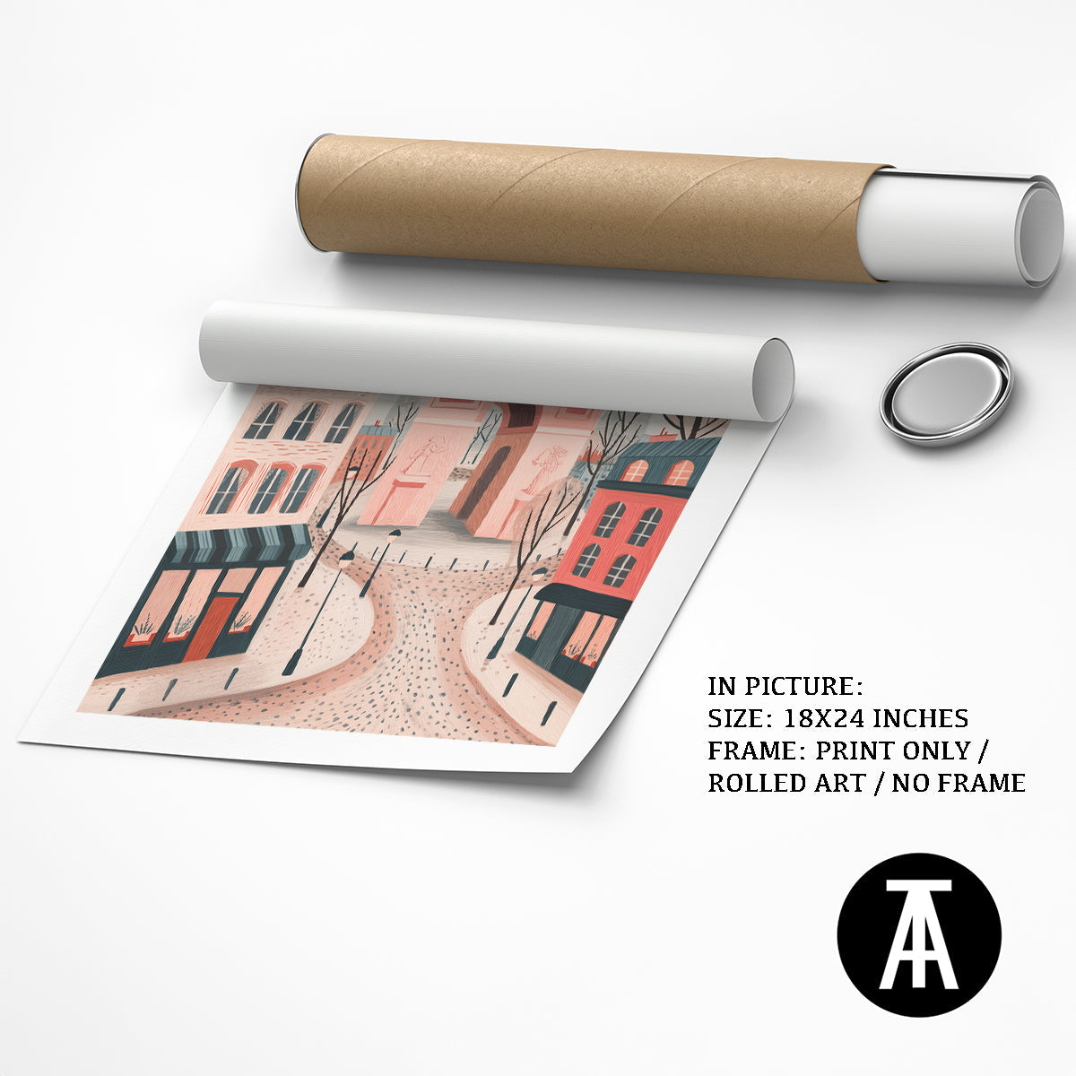 Artwork as Print Only or Rolled Art