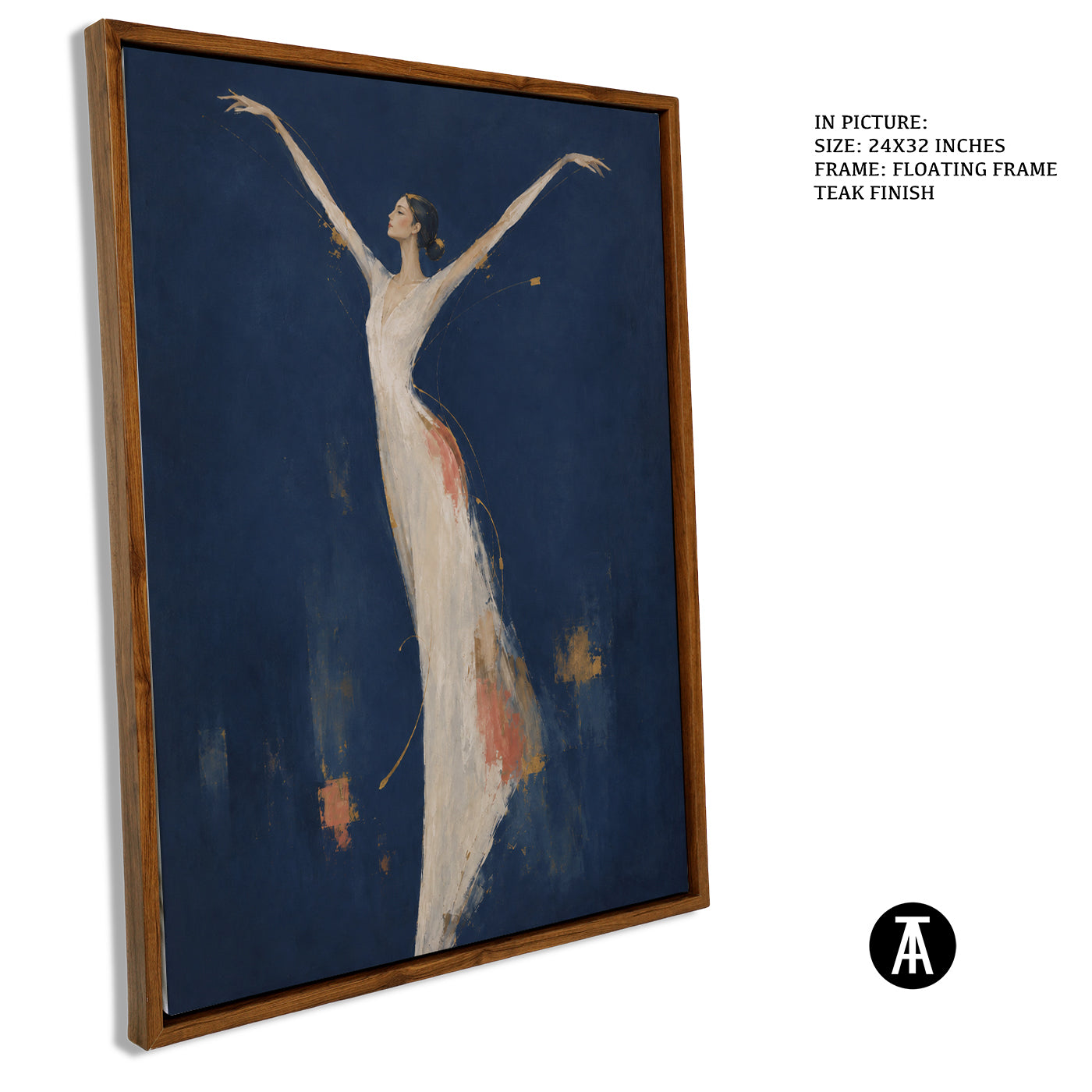 Artwork in Floating Frame