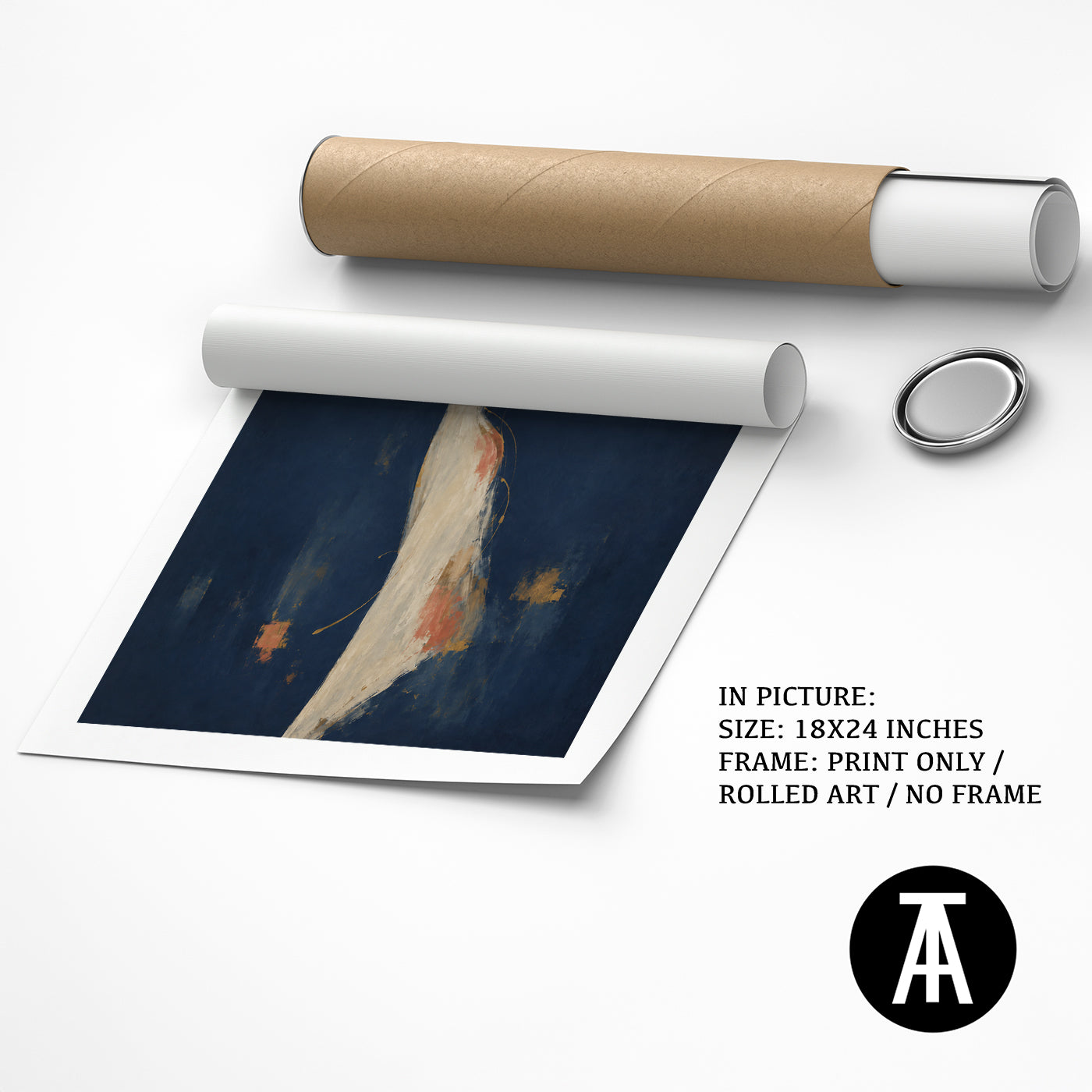 Artwork as Print Only or Rolled Art
