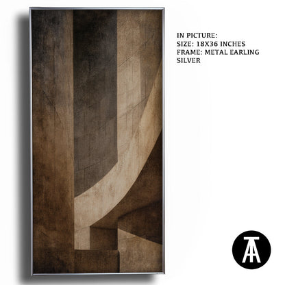 Artwork in Metal Earling Silver Frame