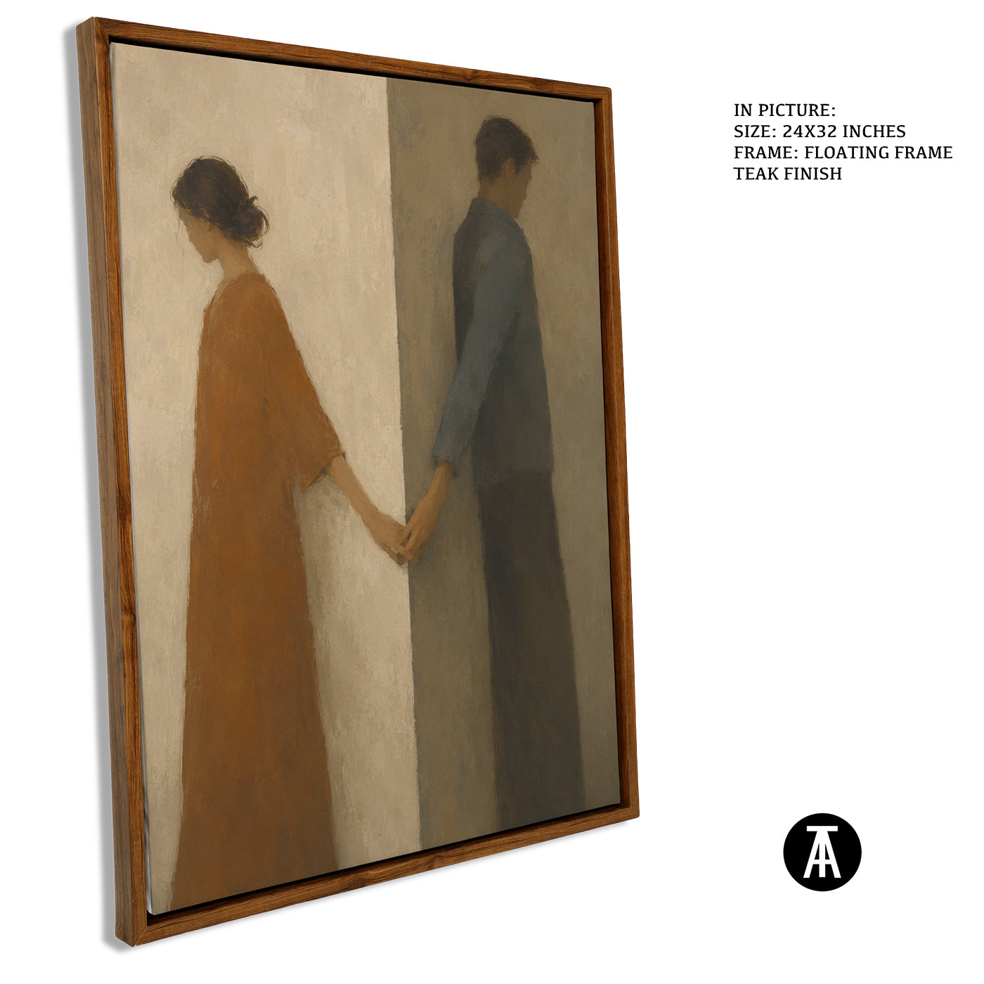 Artwork in Floating Frame