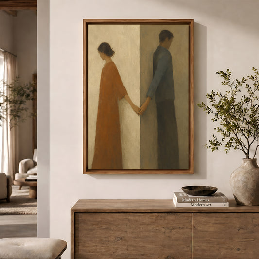 Painting in a Lifestyle Setting