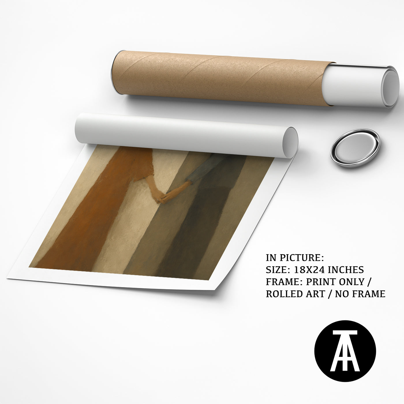 Artwork as Print Only or Rolled Art