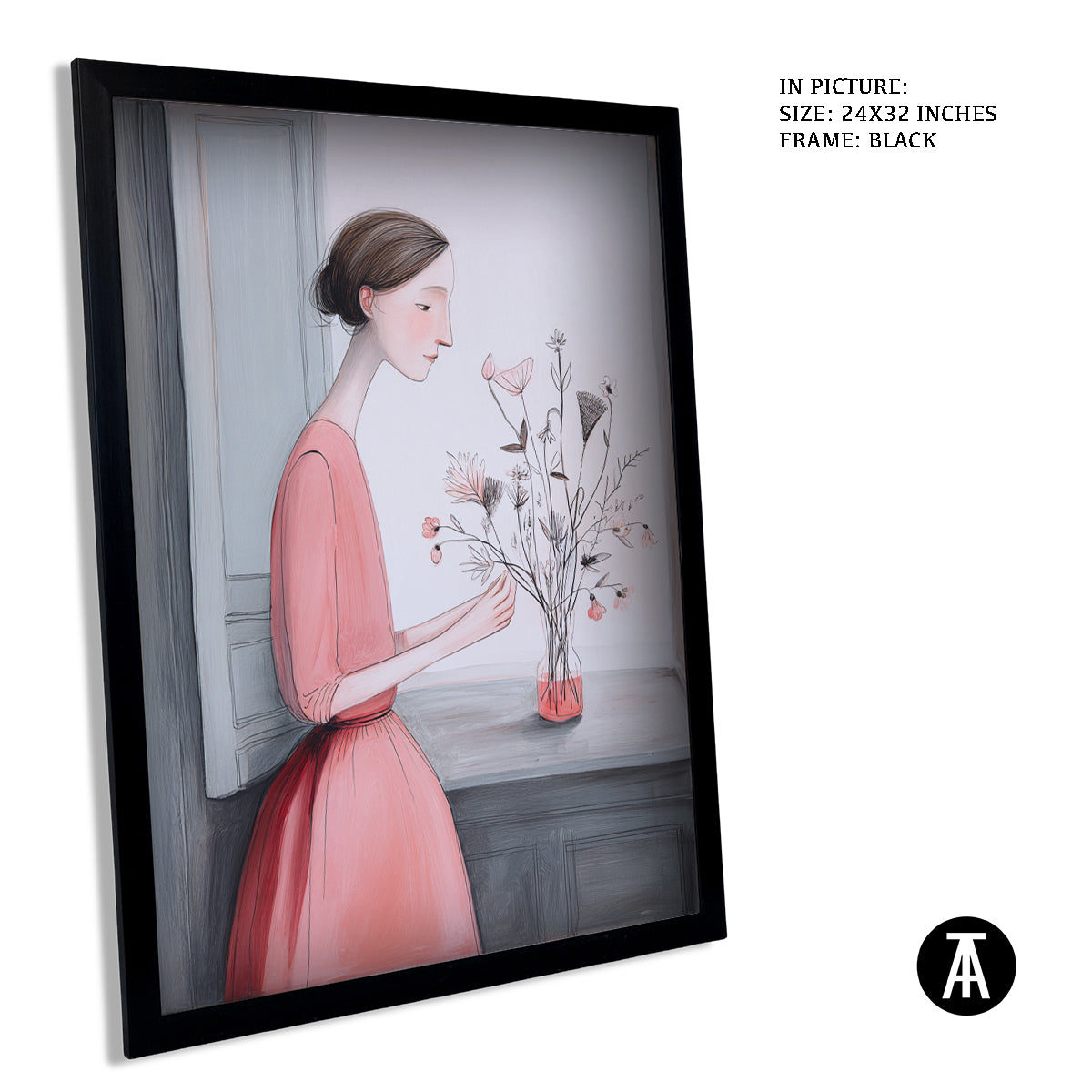 Arranging Flowers by Parisian Pastels