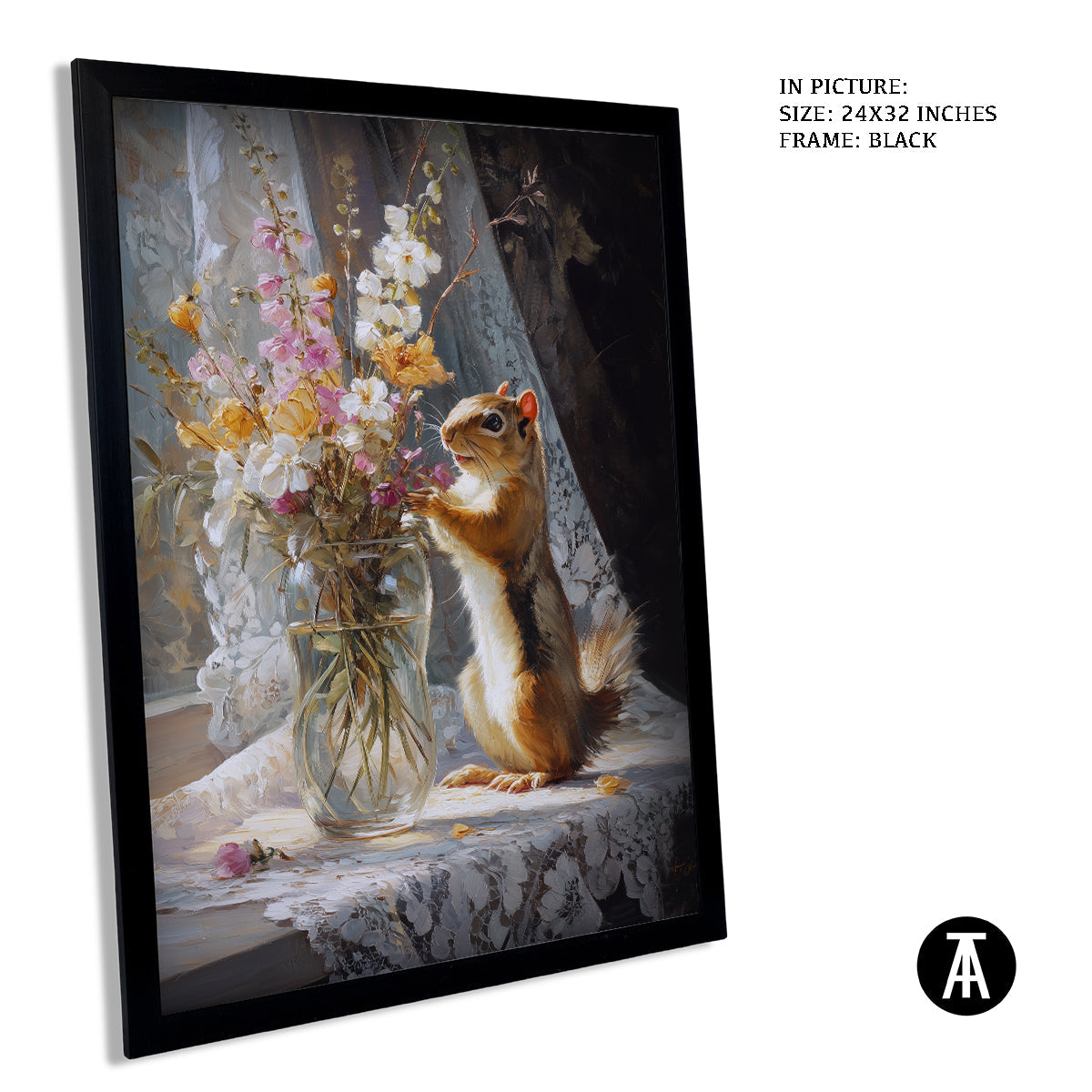 Artwork in Black Frame