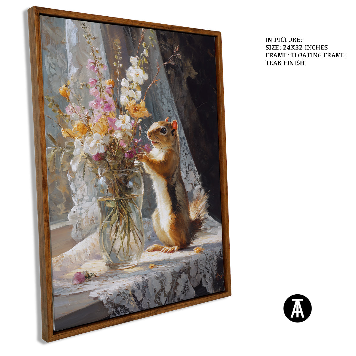 Artwork in Floating Frame