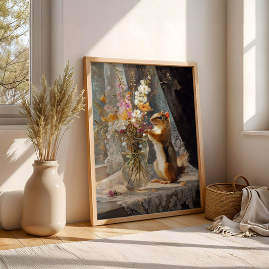 Painting in a Lifestyle Setting