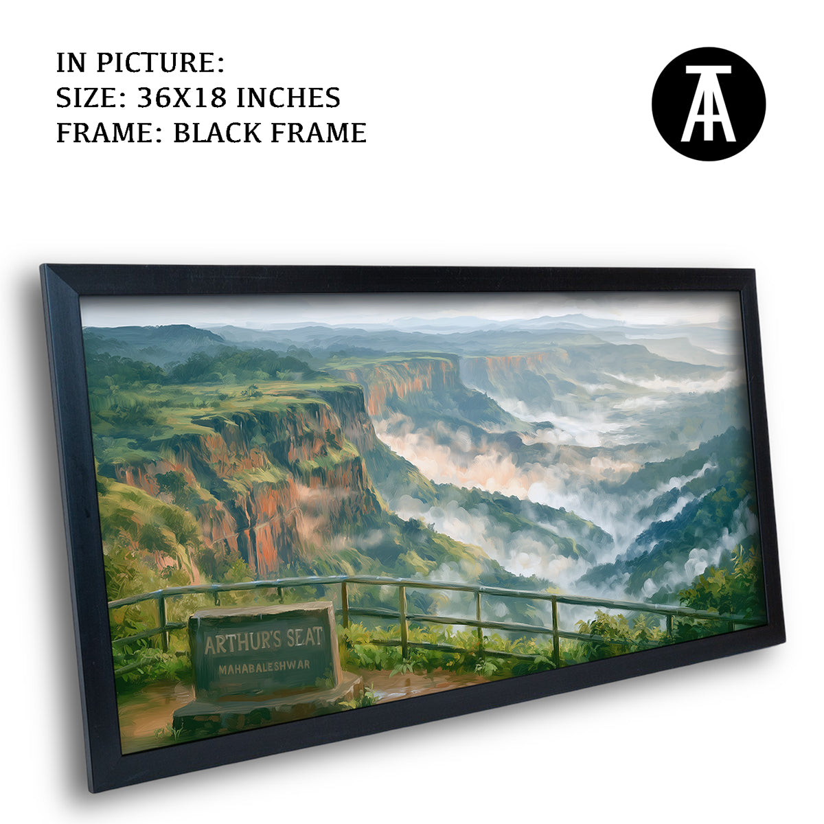 Artwork in Black Frame