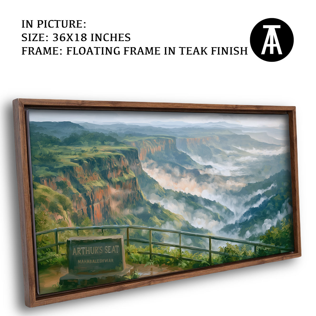 Artwork in Floating Frame
