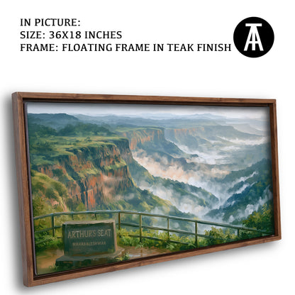 Artwork in Floating Frame