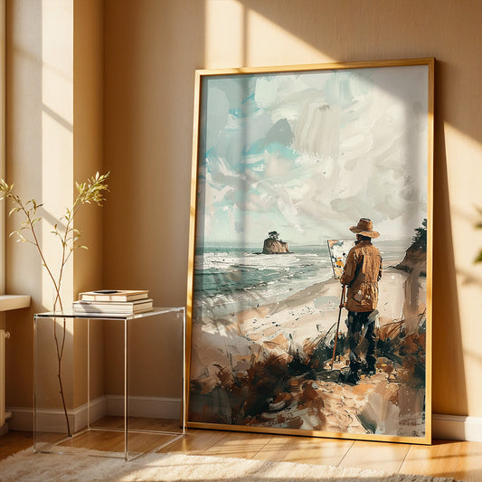 Limited Edition Painting in a Lifestyle Setting