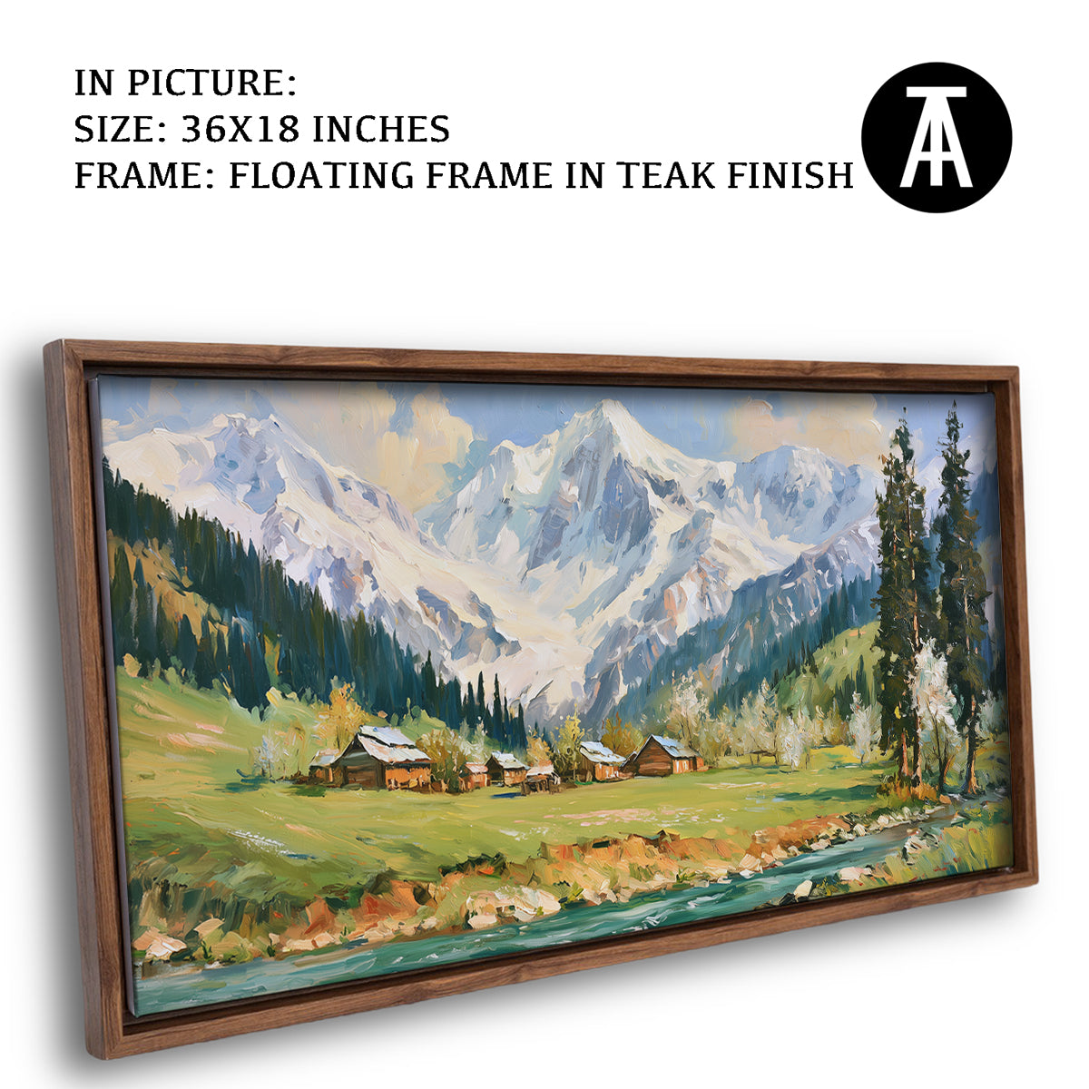 Artwork in Floating Frame