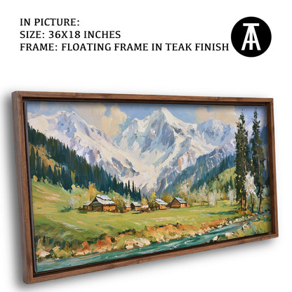 Artwork in Floating Frame