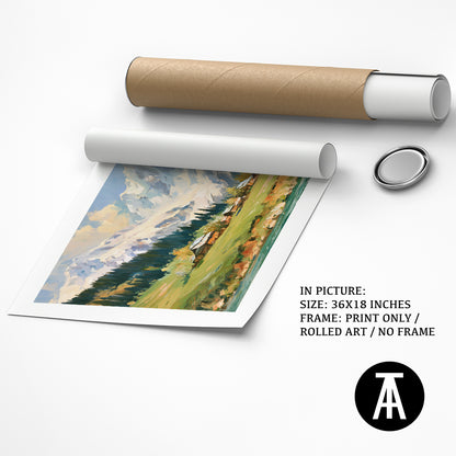 Artwork as Print Only or Rolled Art