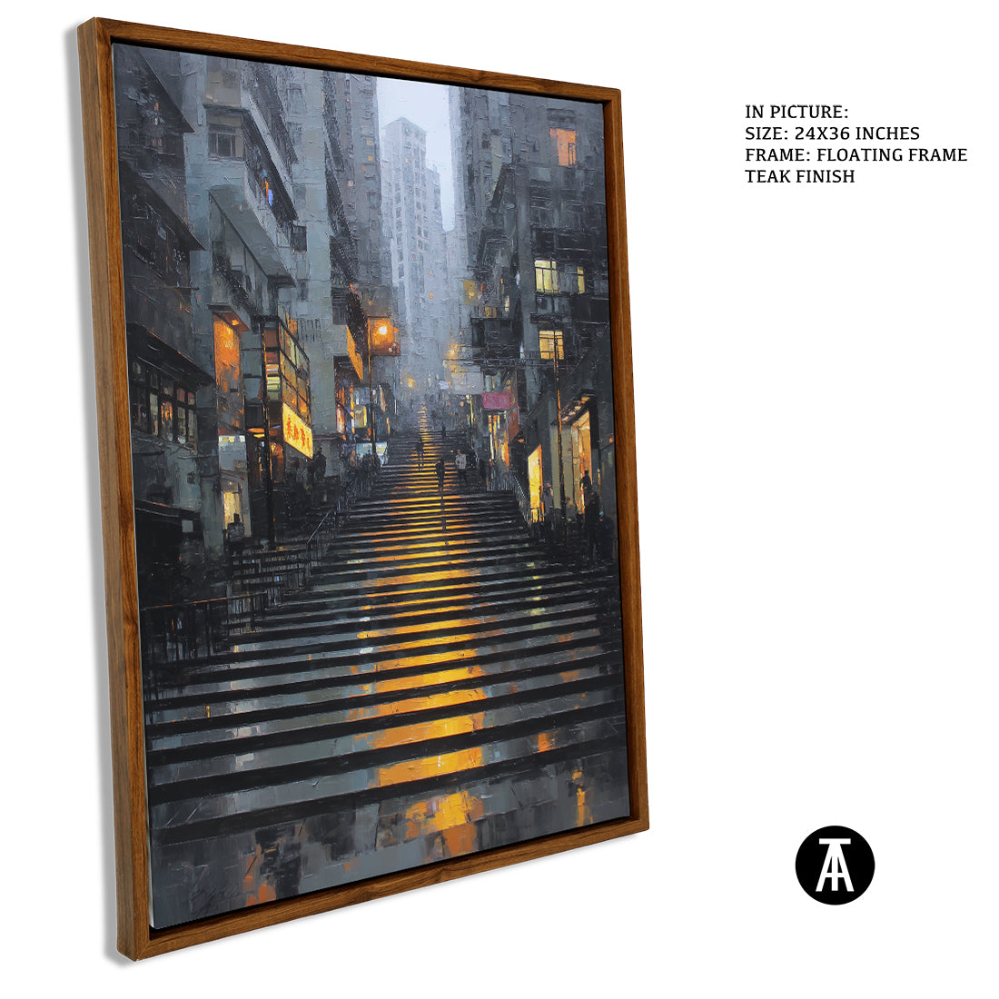 Artwork in Floating Frame