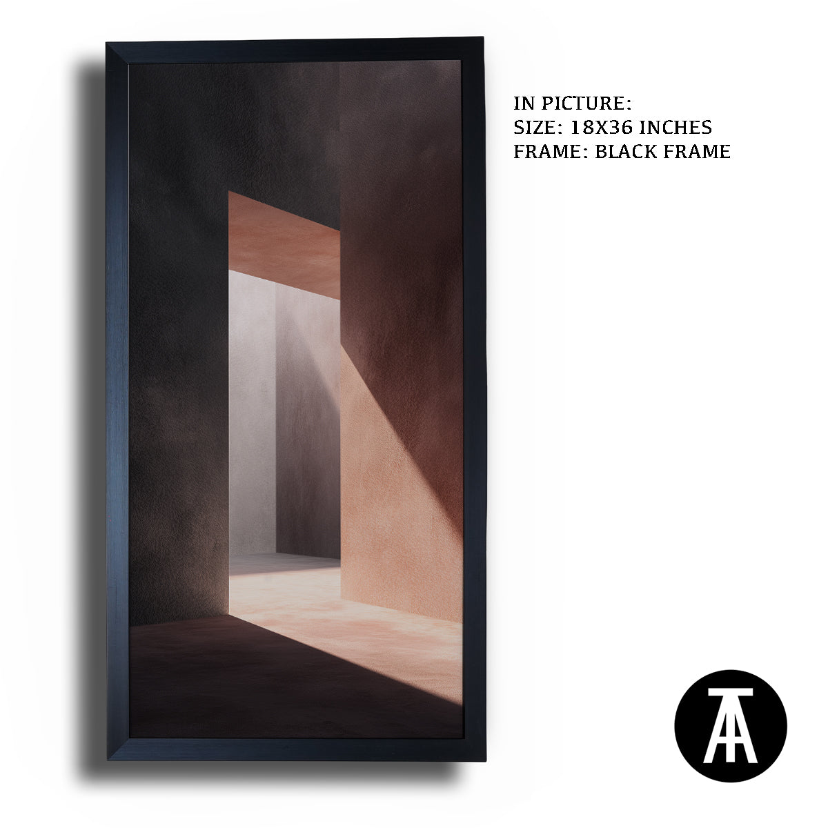 Artwork in Black Frame