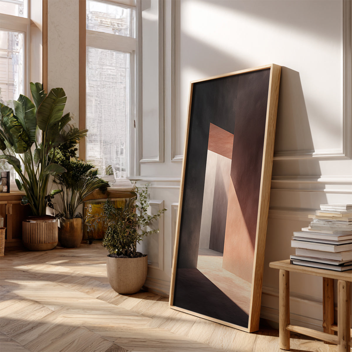 Indian Artwork in a Lifestyle Setting