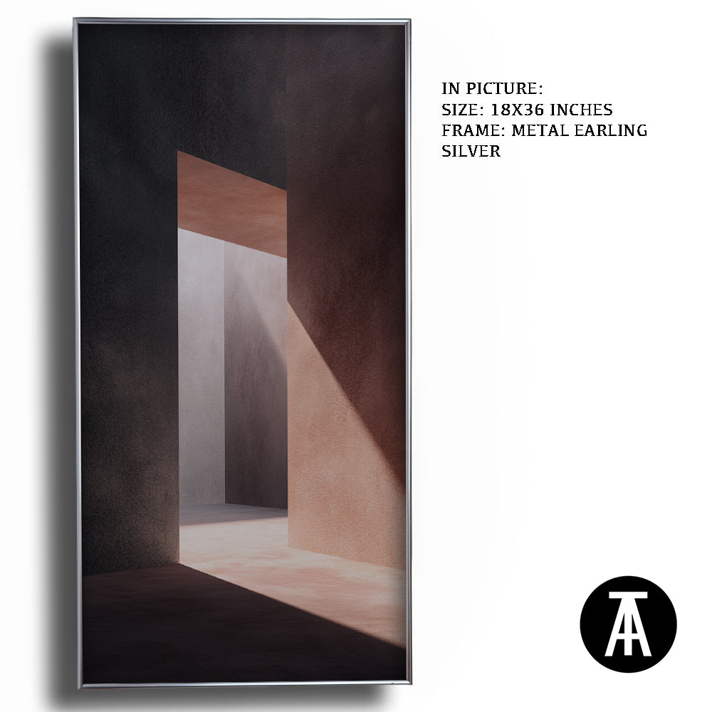 Artwork in Metal Earling Silver Frame