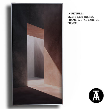 Artwork in Metal Earling Silver Frame