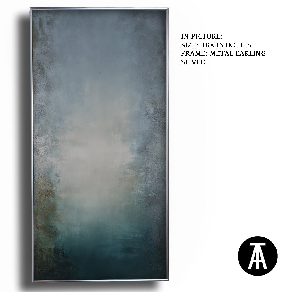 Artwork in Metal Earling Silver Frame