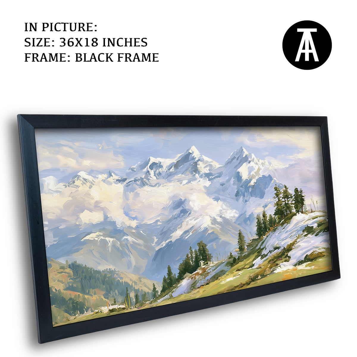 Artwork in Black Frame