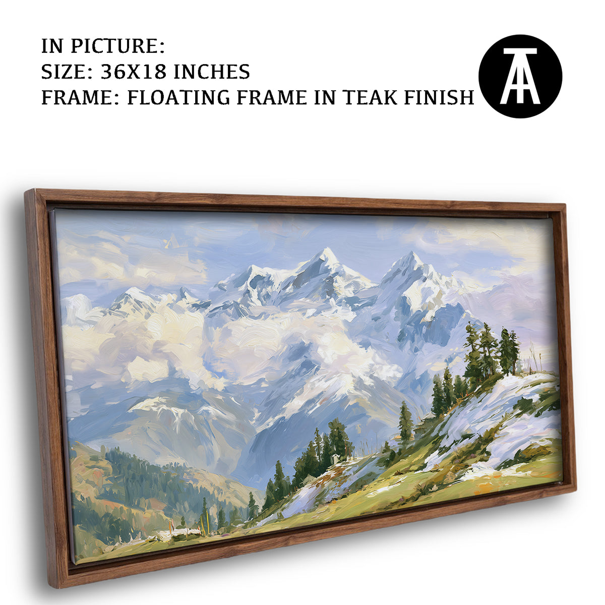 Artwork in Floating Frame