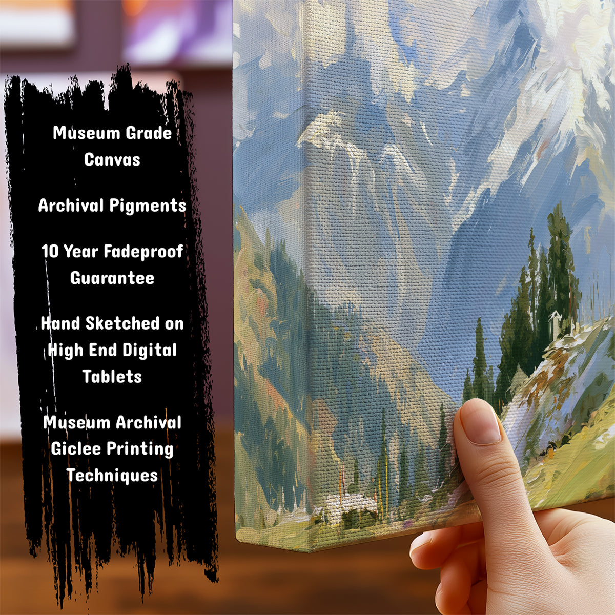 Information about Indian Canvas Art Print