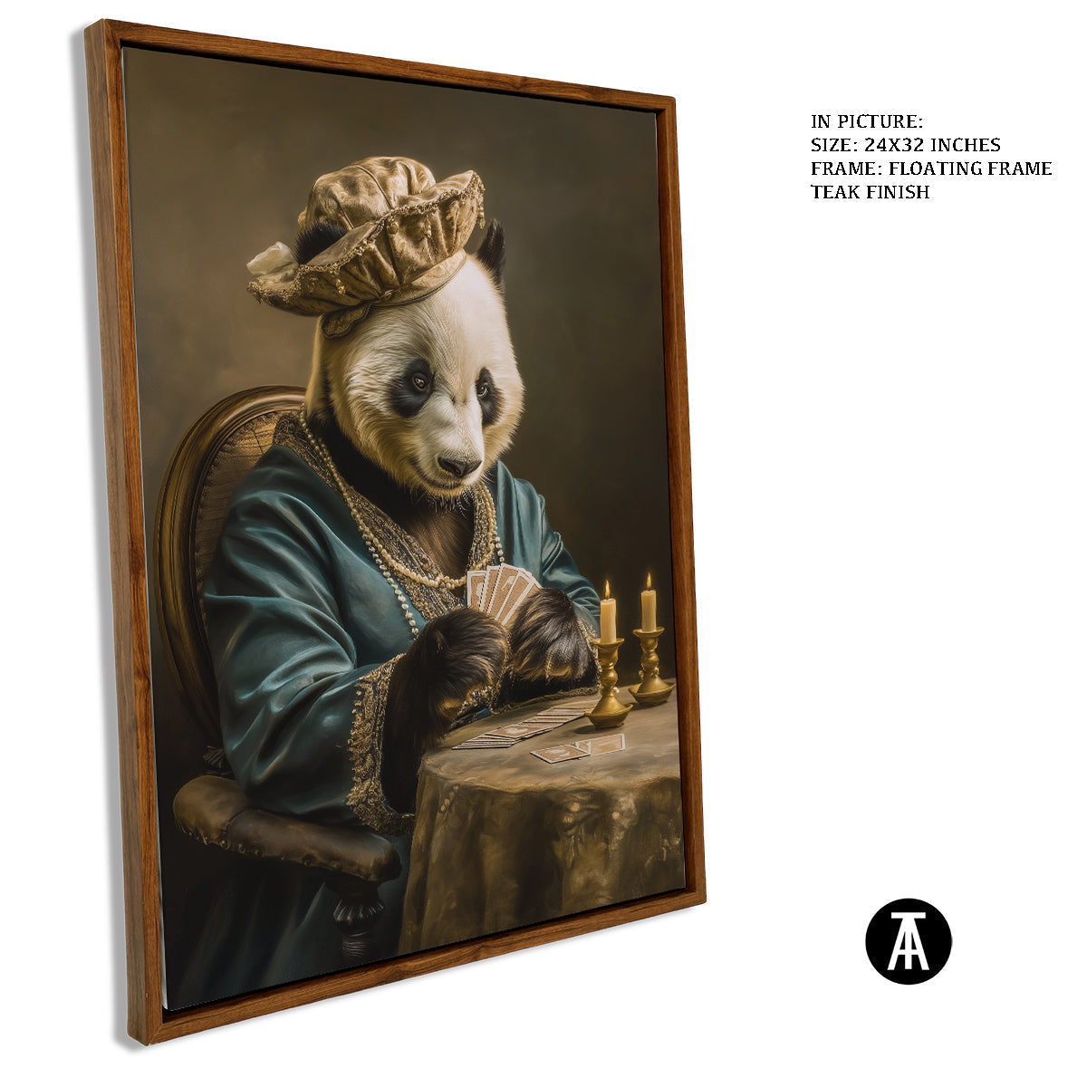 Artwork in Floating Frame