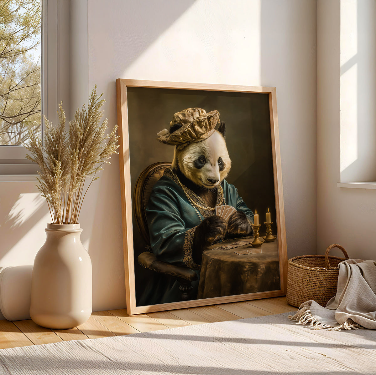 Painting in a Lifestyle Setting