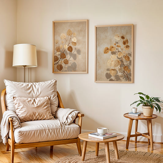 Autumn Leaves by Textures of India