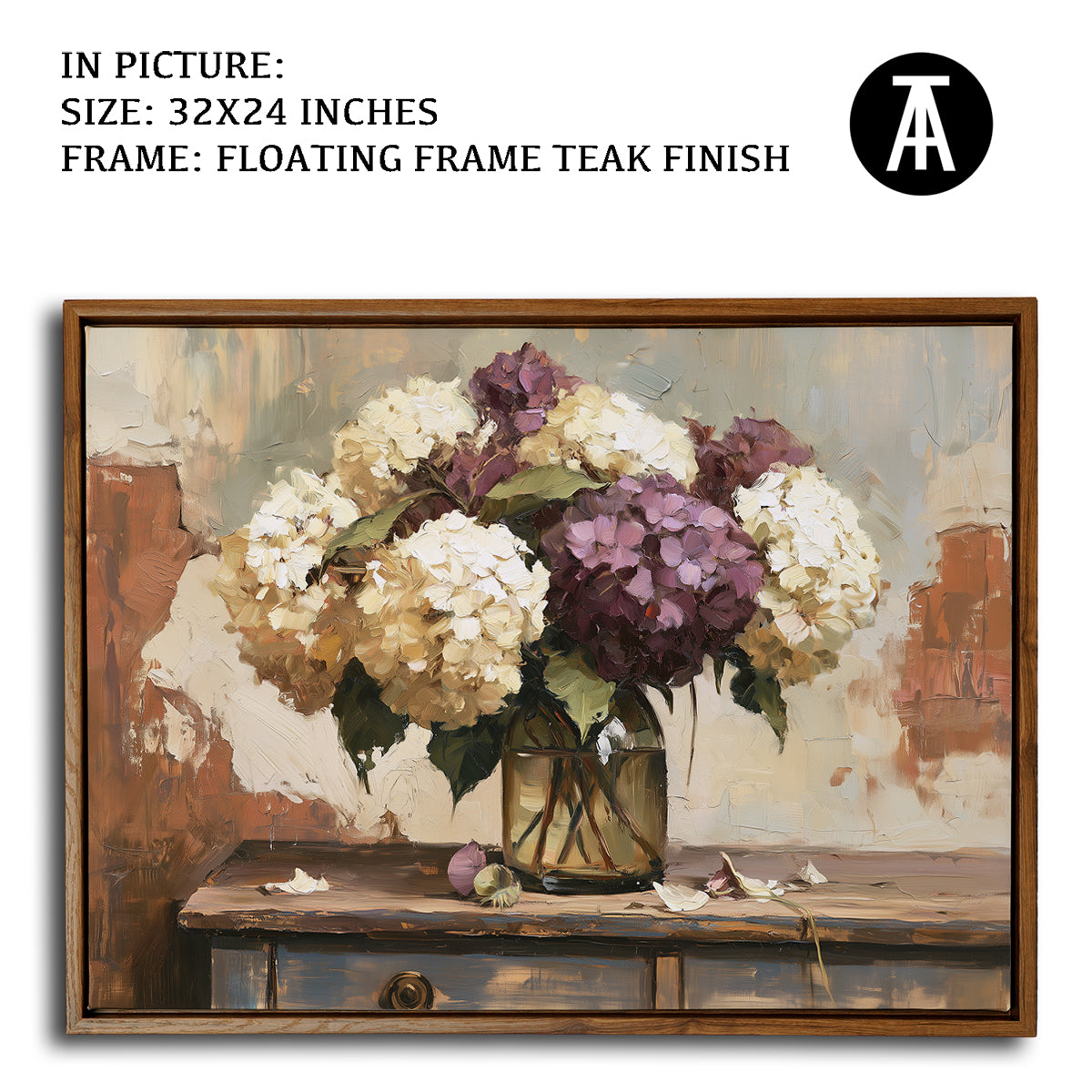 Artwork in Floating Frame