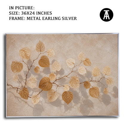 Artwork in Metal Earling Silver Frame
