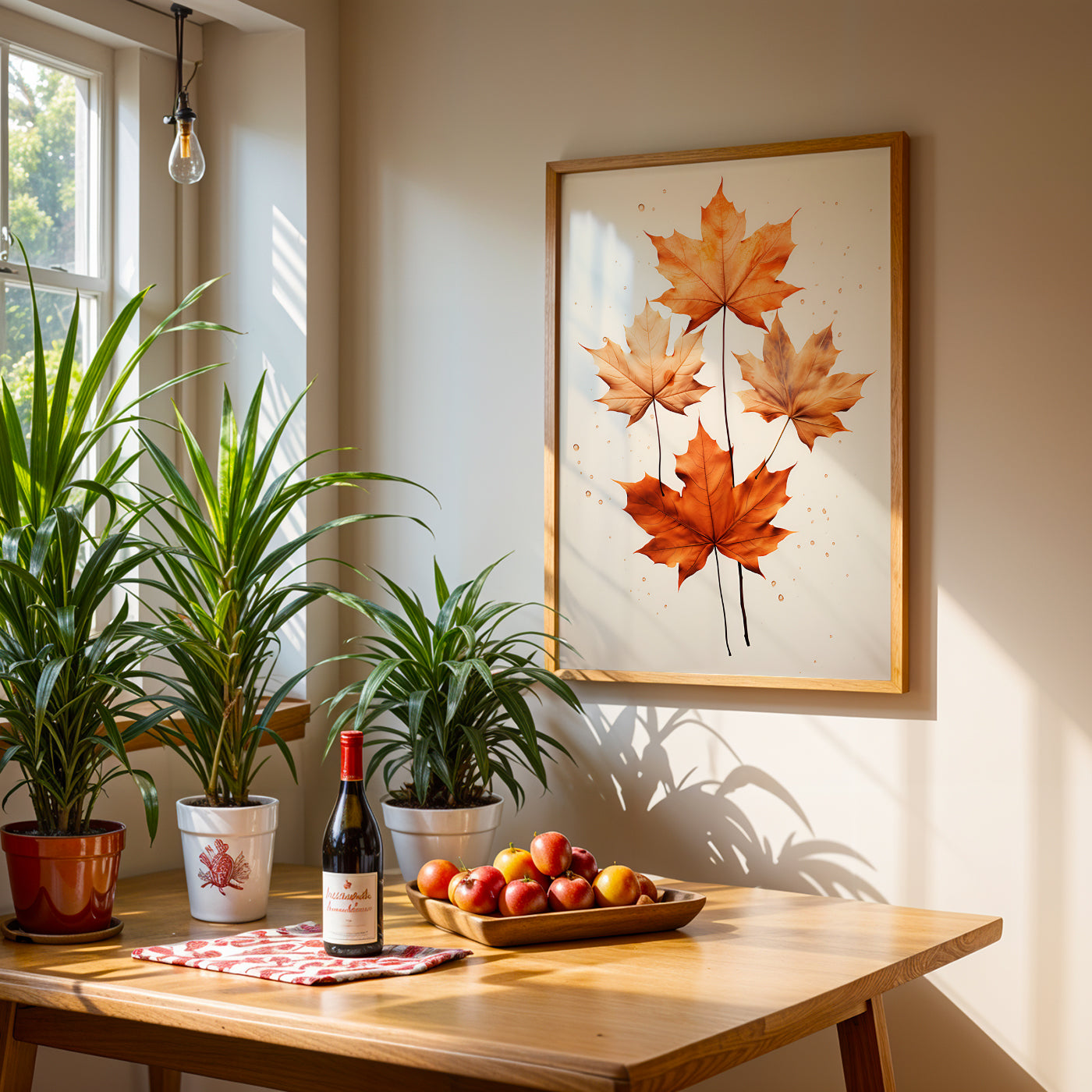 Boho Artwork in a Lifestyle Setting