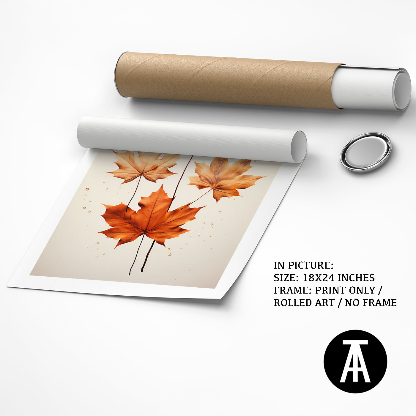 Artwork as Print Only or Rolled Art