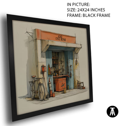 Artwork in Black Frame