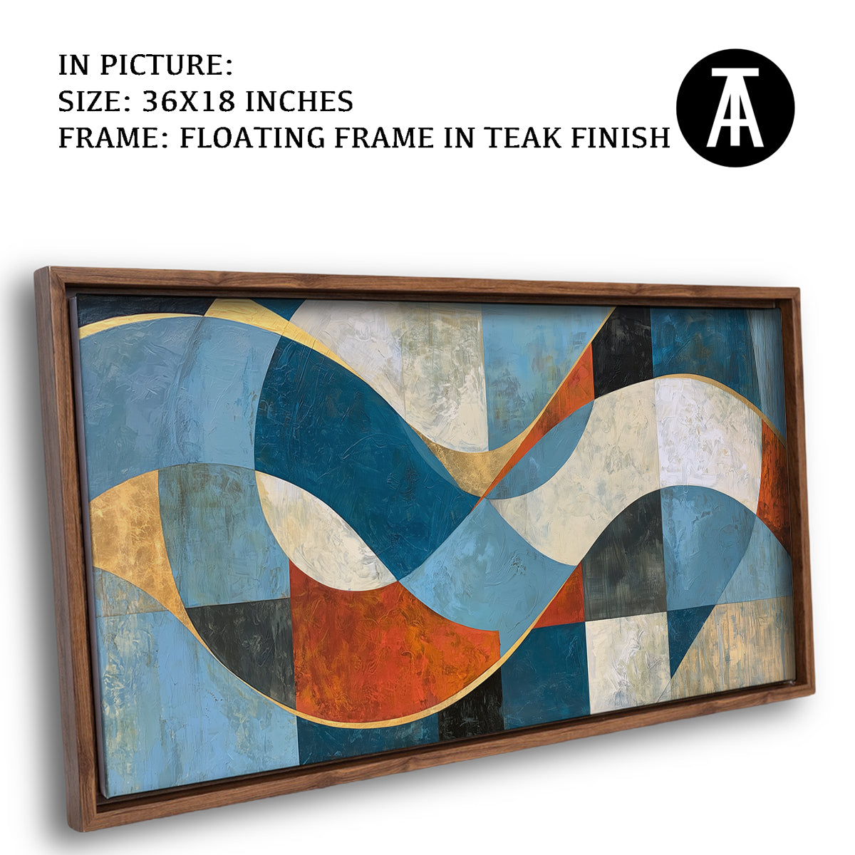 Artwork in Floating Frame