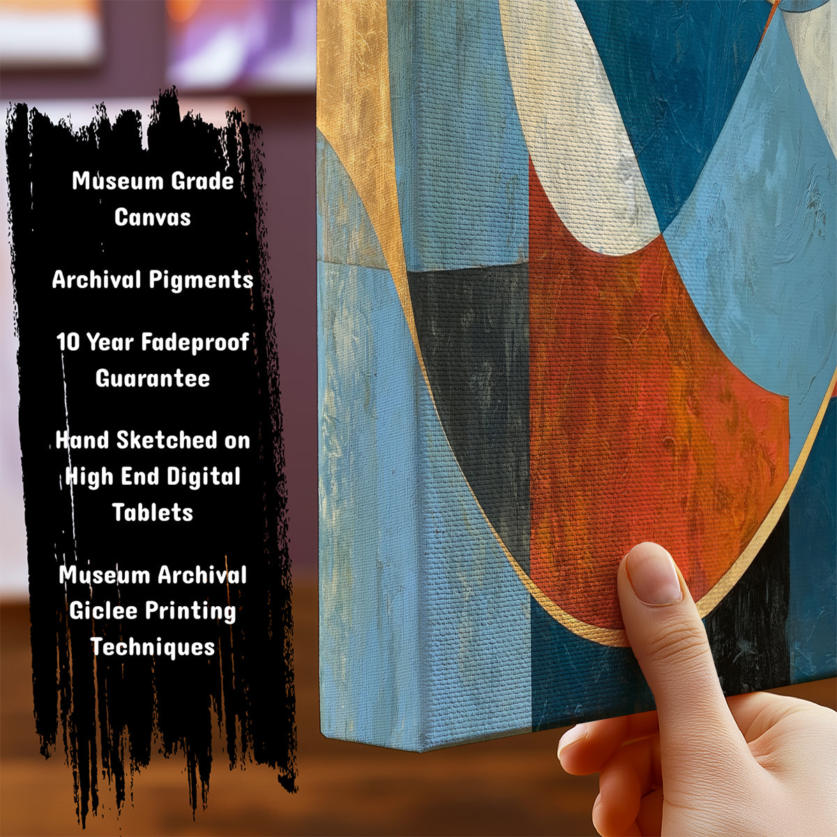 Information about Abstract Art Print