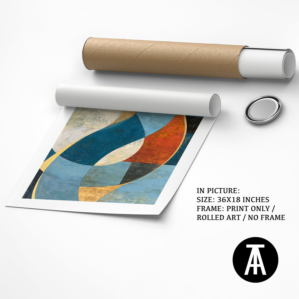 Artwork as Print Only / Rolled Art