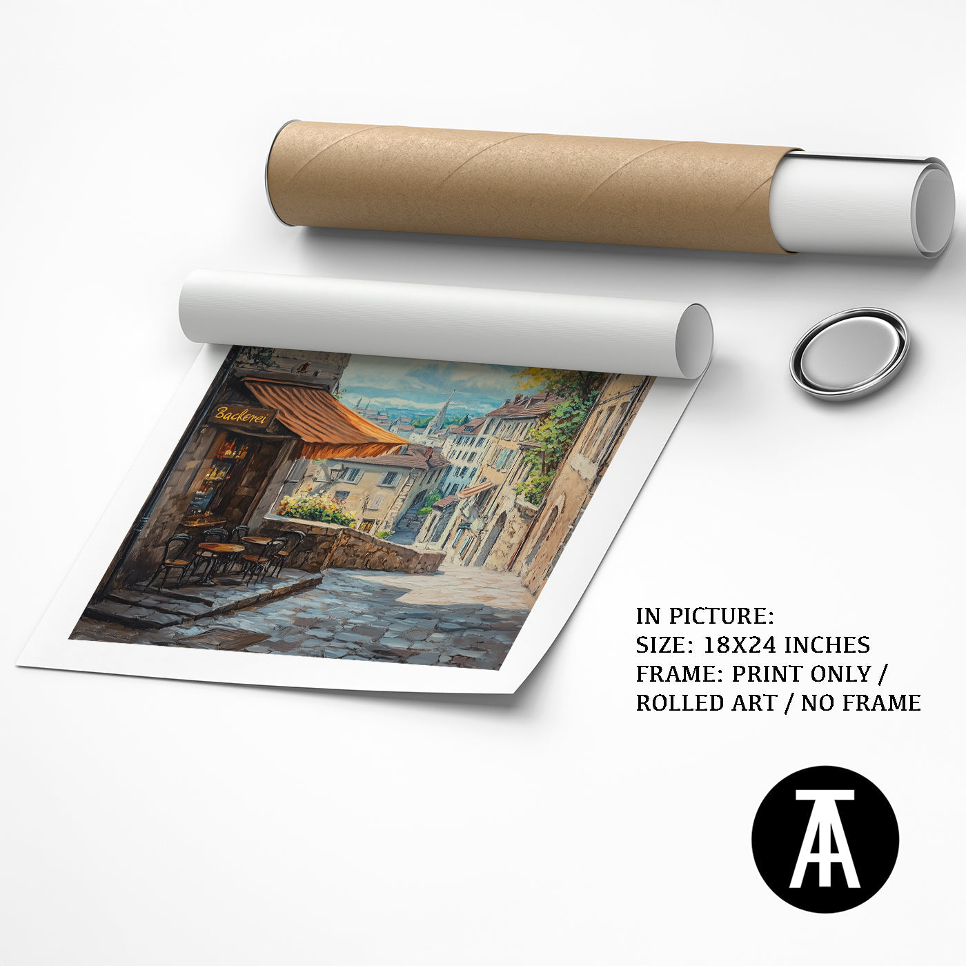 Artwork as Print Only or Rolled Art