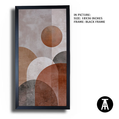 Artwork in Metal Earling Silver Frame