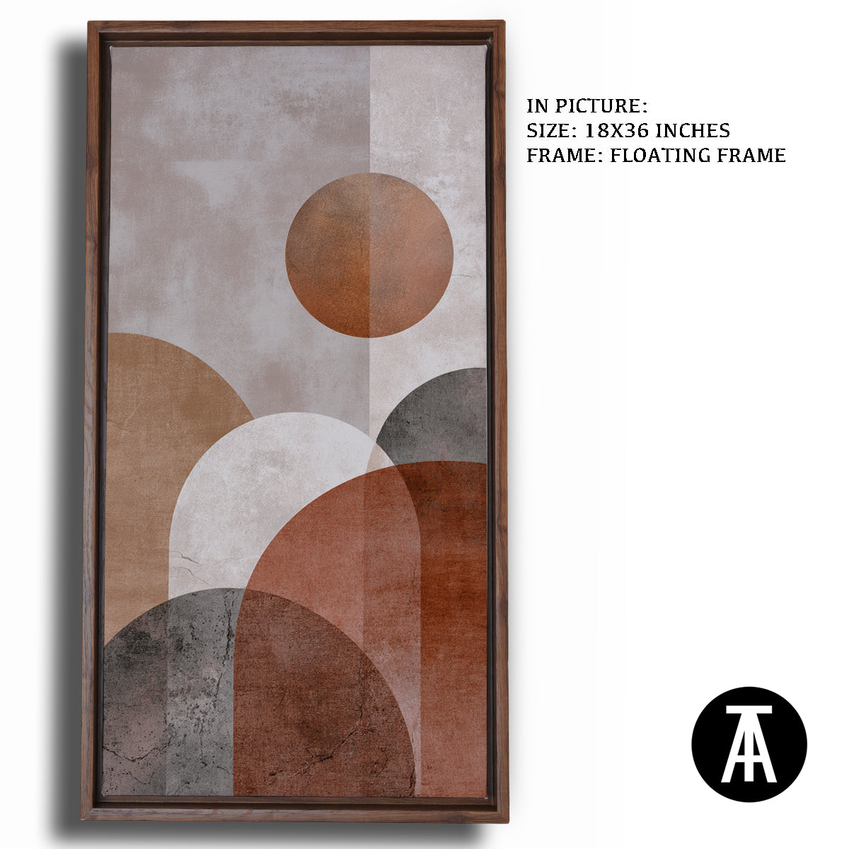 Artwork in Floating Frame