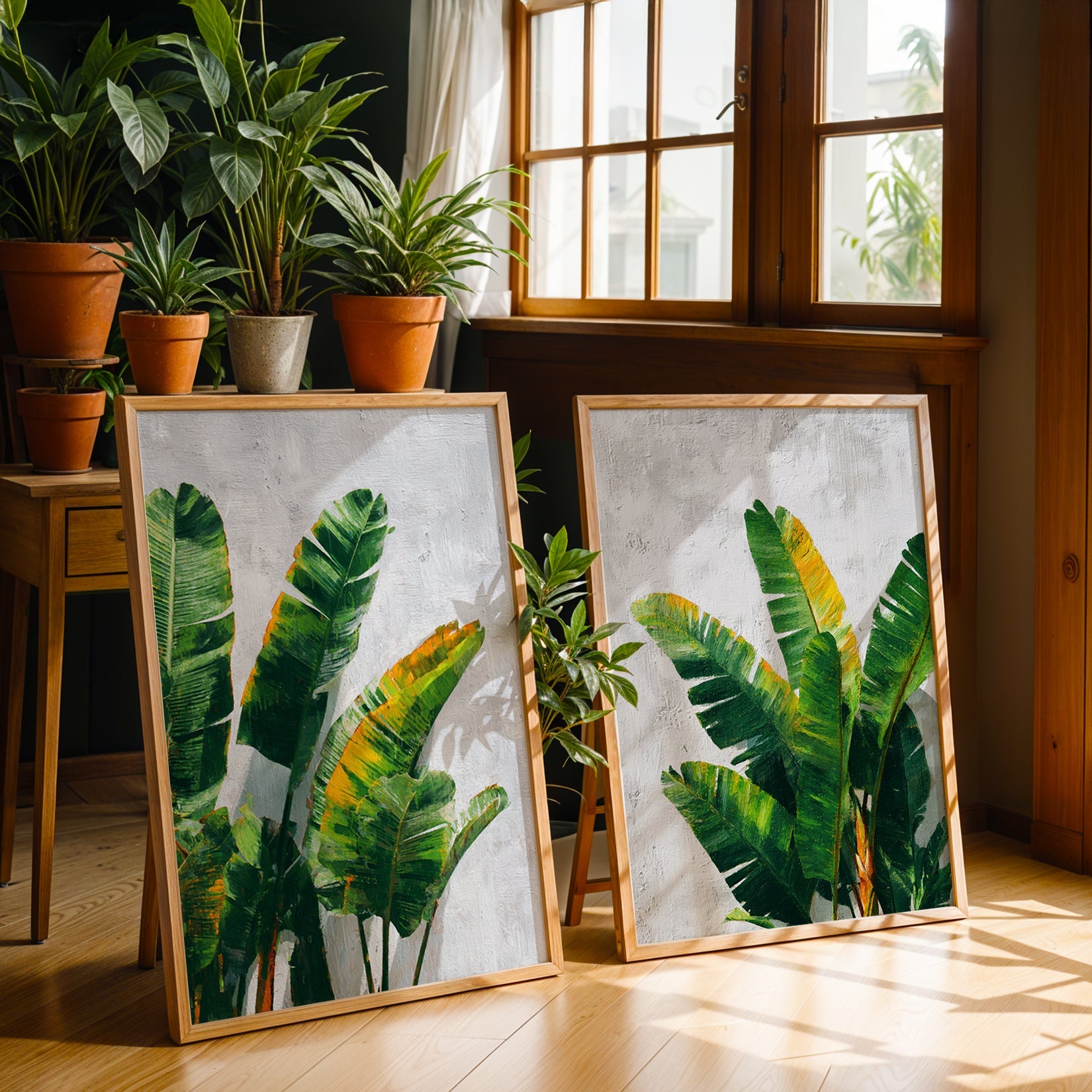 Heritage Indian Painting in a Lifestyle Setting