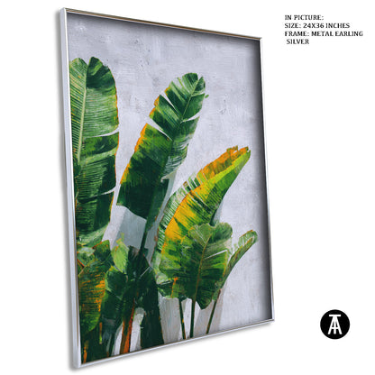 Artwork in Metal Earling Silver Frame