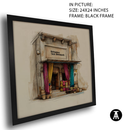 Artwork in Black Frame
