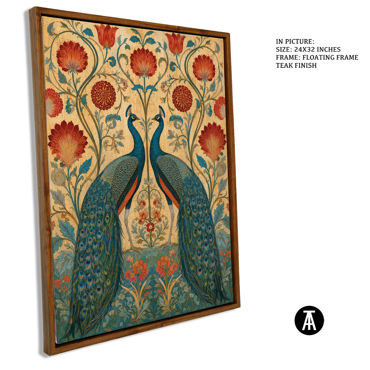 Artwork in Floating Frame
