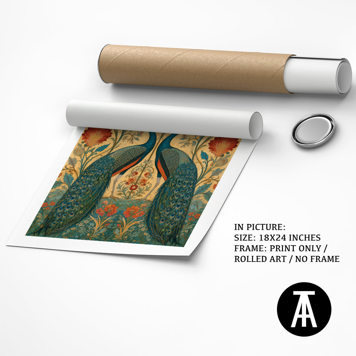 Artwork as Print Only / Rolled Art