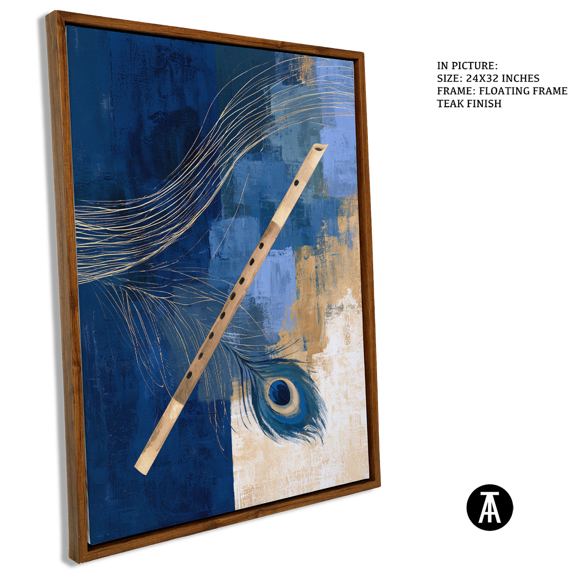 Artwork in Floating Frame