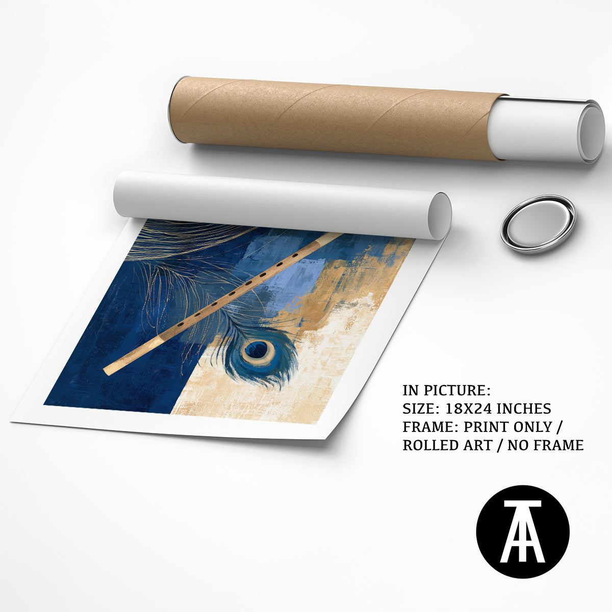 Artwork as Print Only / Rolled Art